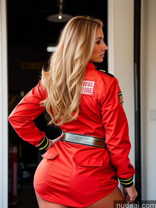 related ai porn images free for Woman One Perfect Boobs Big Ass Big Hips Perfect Body 18 Blonde British Long Hair Back View Firefighter