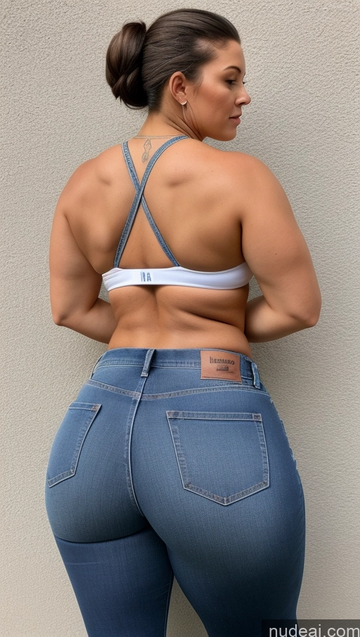 related ai porn images free for Big Ass Big Hips Athlete Jeans Hair Bun