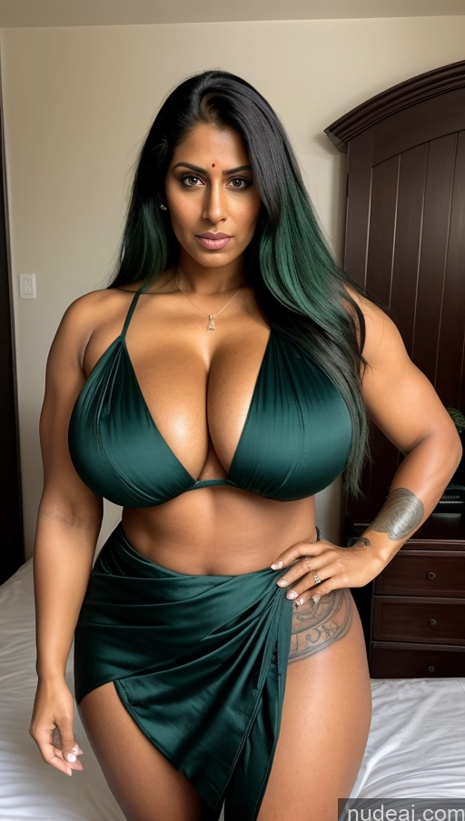 related ai porn images free for Milf Big Ass Big Hips Indian Bedroom Sexy Face Busty Tattoos Tall Dark Skin Beautiful 30s Front View T-pose Perfect Body Abs Huge Boobs Angry Long Hair Muscular Sari Green Hair