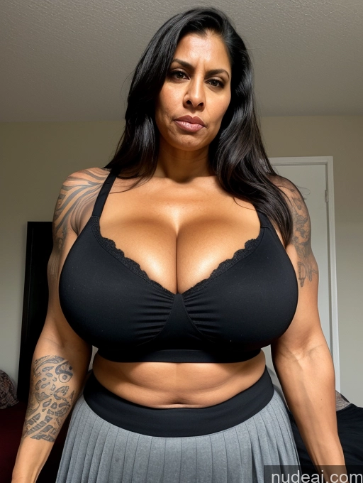 related ai porn images free for Milf Busty Huge Boobs Beautiful Tattoos Muscular Big Ass Abs Big Hips Tall Perfect Body Long Hair Dark Skin Angry Black Hair Indian Bedroom Front View T-pose Long Skirt Sexy Face 60s