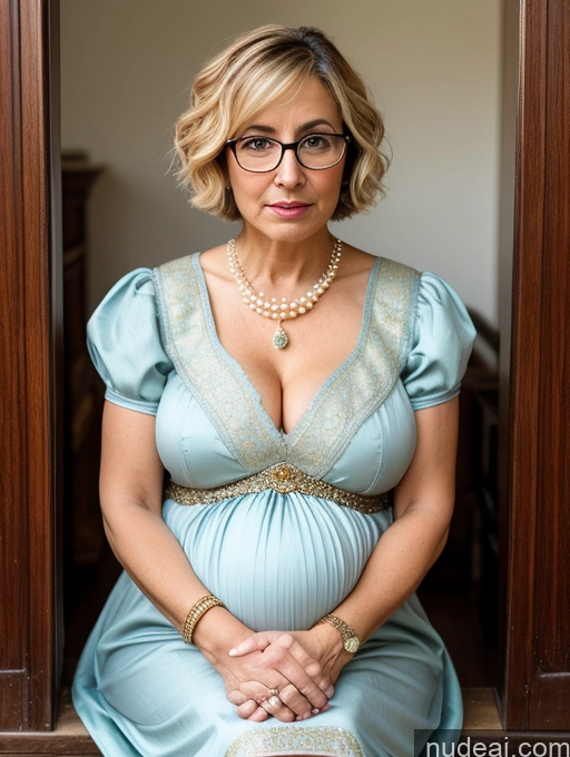 related ai porn images free for Milf Glasses Busty Short Skinny Pregnant 50s Shocked Sad Short Hair Jewish Front View Dress Traditional Victorian Pearl Jewelry Blonde