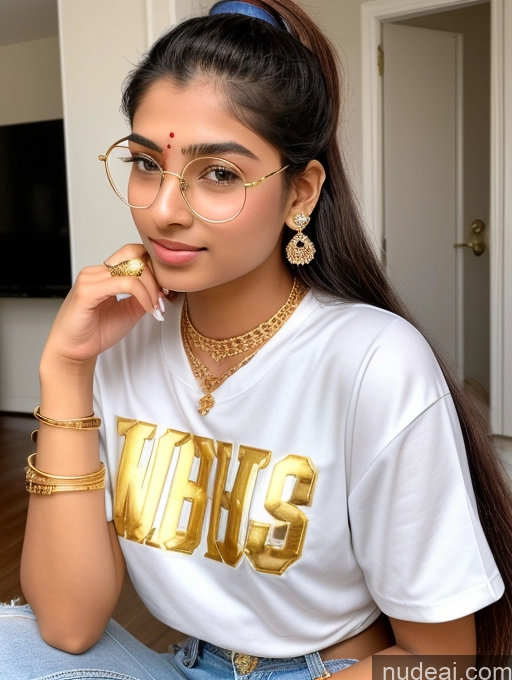 related ai porn images free for Sorority Beautiful 18 Ponytail Indian Diamond Jewelry Gold Jewelry Jewelry Thin Round Glasses Hip Hop