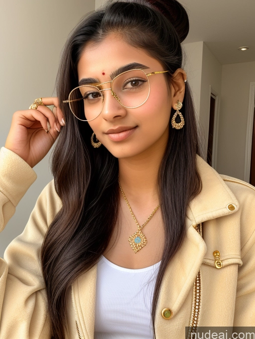 related ai porn images free for Sorority Beautiful 18 Ponytail Indian Diamond Jewelry Gold Jewelry Jewelry Thin Round Glasses Jacket