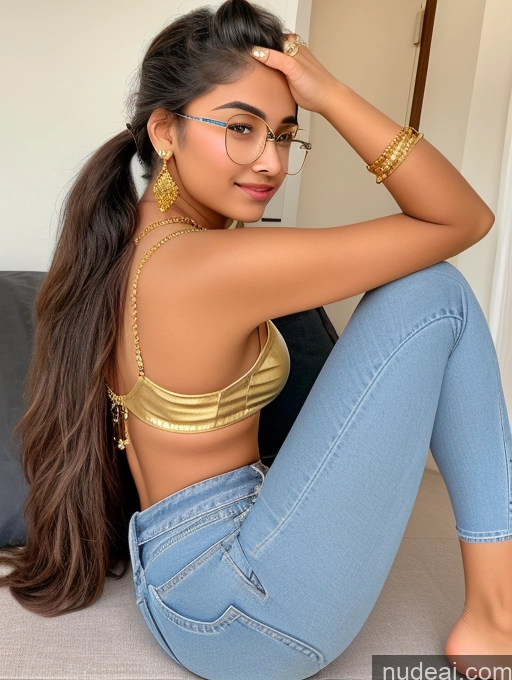 related ai porn images free for Sorority Beautiful 18 Ponytail Indian Diamond Jewelry Gold Jewelry Jewelry Thin Round Glasses Jeans