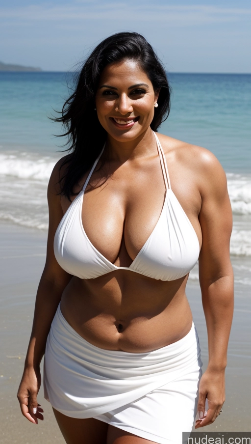 related ai porn images free for Milf Busty Beautiful Tattoos Muscular Big Ass Big Hips Tall Dark Skin Indian Beach Front View T-pose Bikini Dark Lighting Sexy Face 50s Happy Black Hair Thick Long Skirt Slicked Chubby Perfect Boobs