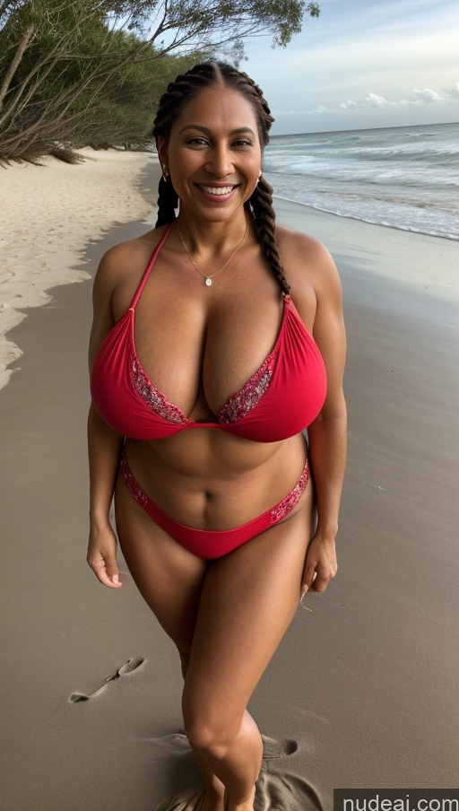 related ai porn images free for Milf Busty Huge Boobs Beautiful Tattoos Muscular Big Ass Thick Fat Big Hips Tall Dark Skin 50s Ginger Indian Beach Front View T-pose Bikini Dark Lighting Sexy Face Braided Happy Long Skirt