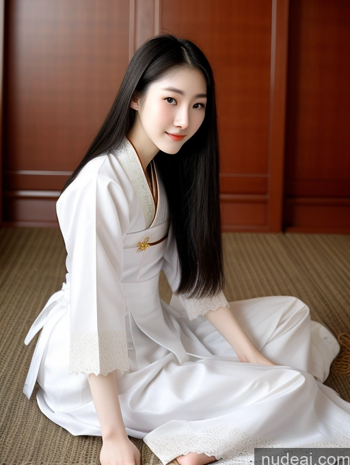 related ai porn images free for Beautiful Skinny Fairer Skin 18 Black Hair Long Hair Korean Spreading Legs Traditional