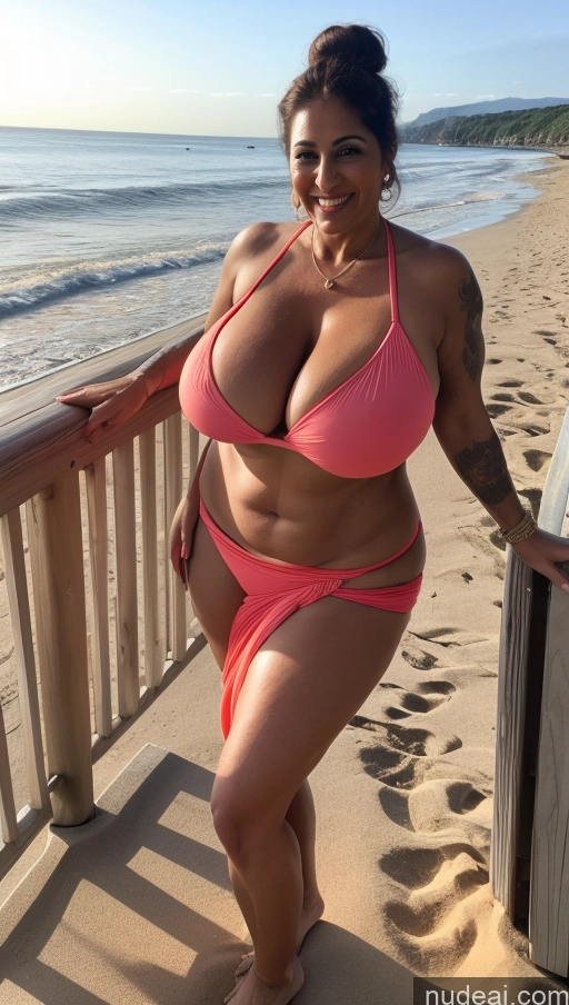 related ai porn images free for Milf Busty Beautiful Big Ass Big Hips Tall Beach Front View Sexy Face Huge Boobs Dark Lighting Happy 50s Bikini Indian Tattoos Muscular Dark Skin Thick T-pose Ginger Hair Bun Long Skirt Fat