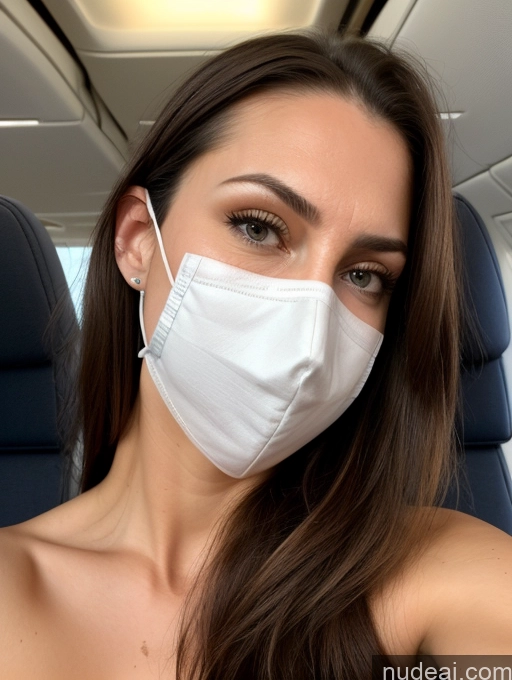 related ai porn images free for Beautiful Perfect Body Long Legs Tall Fairer Skin Oiled Body 30s Sad Serious Shocked Sexy Face Seductive Long Hair Hungarian Flight Attendant Model Angry Face Mask