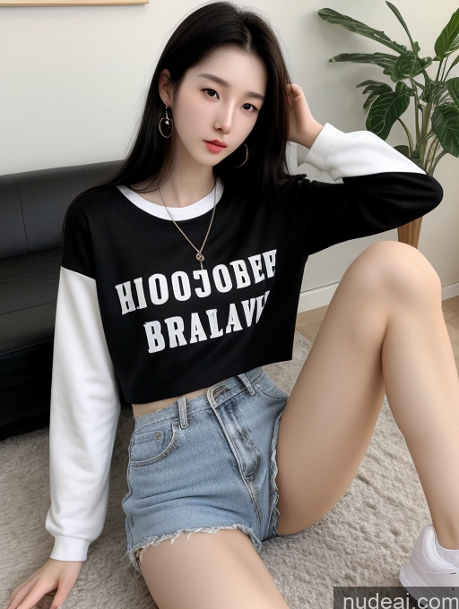 related ai porn images free for Beautiful Skinny Perfect Body Fairer Skin 18 Black Hair Long Hair Korean Spreading Legs Hip Hop