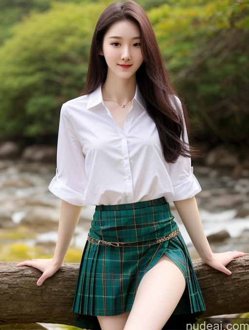 related ai porn images free for Beautiful Skinny Perfect Body Fairer Skin 18 Black Hair Long Hair Korean Spreading Legs Kilt