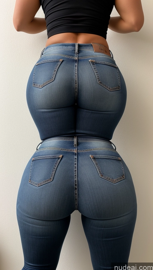 ai nude image of araffe butt - bari woman in jeans showing off her butt pics of Athlete Big Ass Big Hips Jeans Perfect Boobs