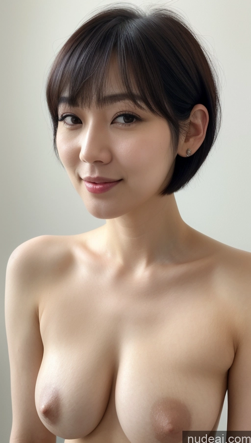 related ai porn images free for Woman One Perfect Boobs Beautiful Fairer Skin 30s Black Hair Short Hair Korean Close-up View Simple Detailed