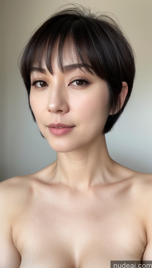 related ai porn images free for Woman One Perfect Boobs Beautiful Fairer Skin 30s Black Hair Short Hair Korean Close-up View Simple Detailed