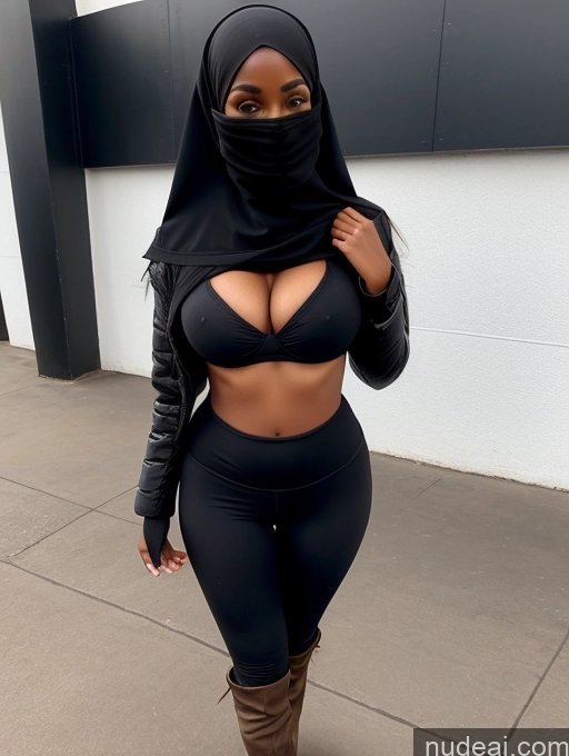 related ai porn images free for Busty Perfect Boobs Beautiful Skinny Perfect Body Dark Skin Long Hair Soft + Warm Nilotic Boots Jacket Niqab Yoga Pants