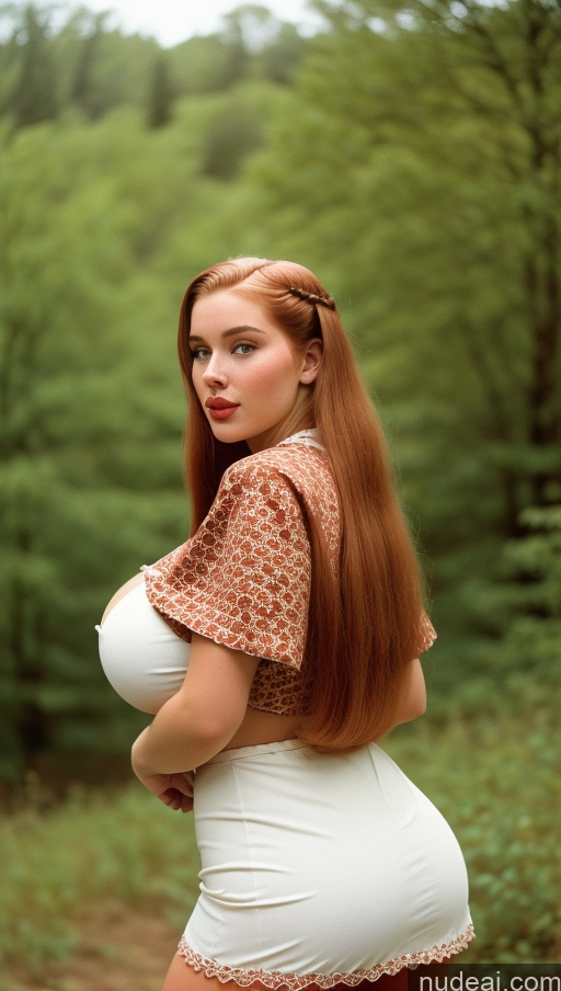 ai nude image of pregnant woman with long red hair posing in a wooded area pics of Busty Huge Boobs Perfect Boobs Beautiful Big Ass Lipstick Perfect Body Fairer Skin Black Hair Long Hair Irish Vintage 60s Bimbo Chubby Fat Traditional 18