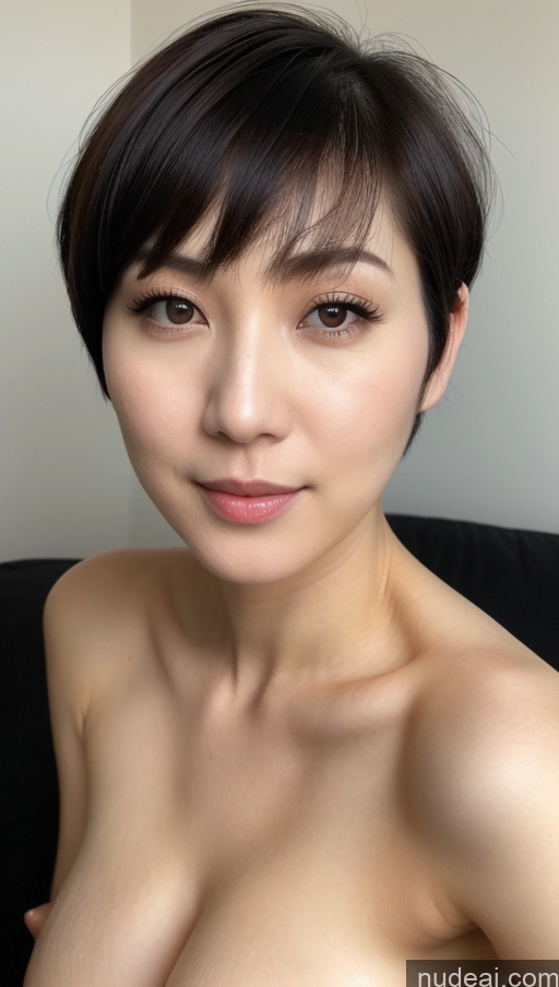 related ai porn images free for Woman One Perfect Boobs Beautiful Fairer Skin 30s Black Hair Short Hair Korean Close-up View Detailed Simple