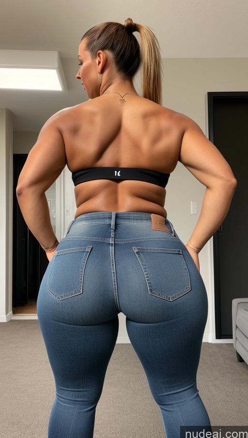 related ai porn images free for Athlete Big Ass Big Hips Jeans Ponytail