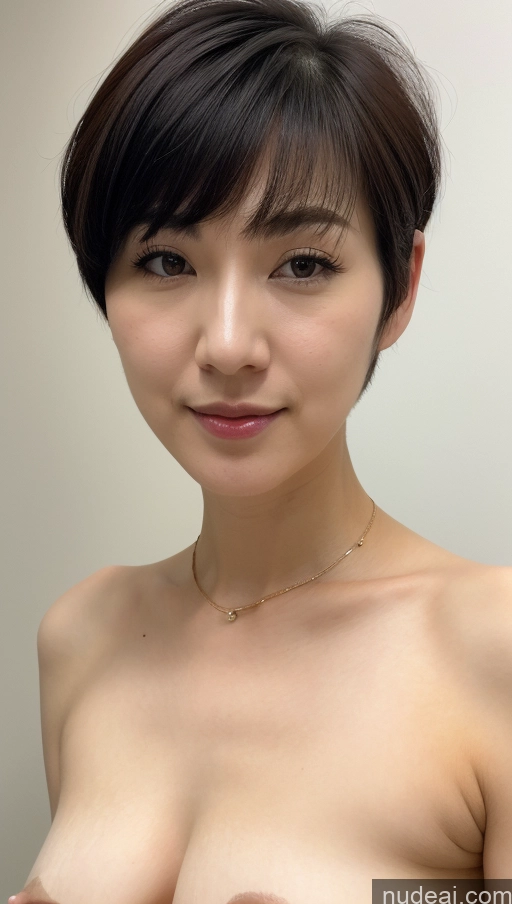 related ai porn images free for Woman One Small Tits Beautiful Fairer Skin 30s Black Hair Short Hair Korean Close-up View Simple Detailed