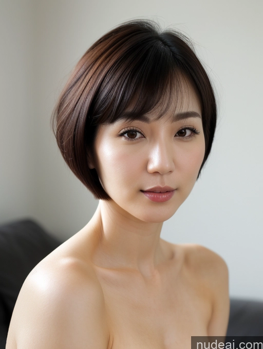 related ai porn images free for Woman One Perfect Boobs Beautiful Fairer Skin 30s Black Hair Short Hair Korean Close-up View Simple Detailed