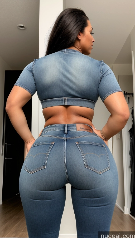 related ai porn images free for Big Ass Big Hips Athlete Jeans Long Hair