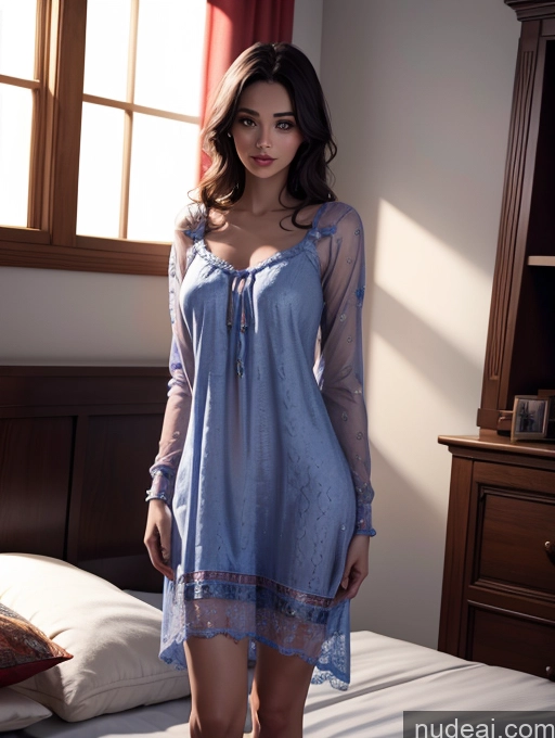 related ai porn images free for Woman Beautiful Indian Bedroom Nightgown Dark Lighting Detailed Alternative Bright Lighting 3d Front View