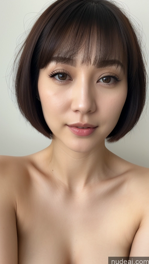 related ai porn images free for Woman One Small Tits Beautiful Fairer Skin 30s Black Hair Short Hair Korean Close-up View Detailed