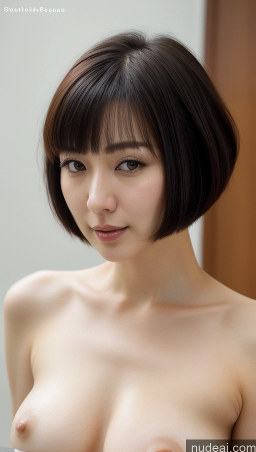 related ai porn images free for Woman One Small Tits Beautiful Fairer Skin 30s Black Hair Short Hair Korean Close-up View Detailed