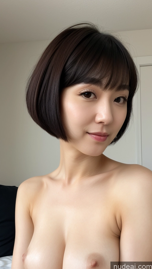 related ai porn images free for Woman One Small Tits Beautiful Fairer Skin 30s Black Hair Short Hair Korean Close-up View Detailed