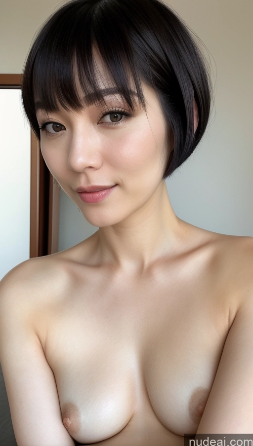 related ai porn images free for Woman One Small Tits Beautiful Fairer Skin 30s Black Hair Short Hair Close-up View Detailed Japanese