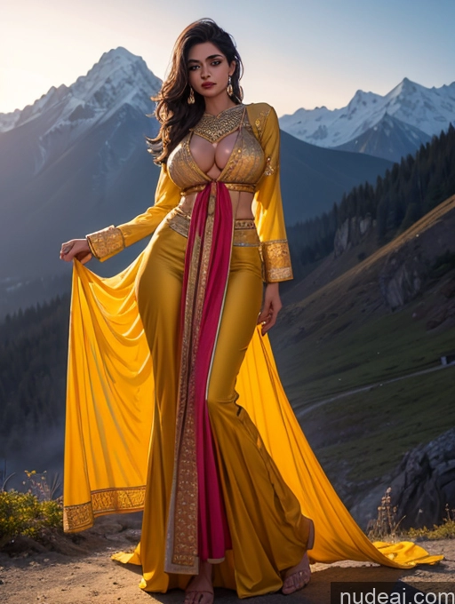 related ai porn images free for Woman Beautiful Perfect Body Dark Lighting Bright Lighting Detailed Busty Mountains Salwar Indian Full Frontal