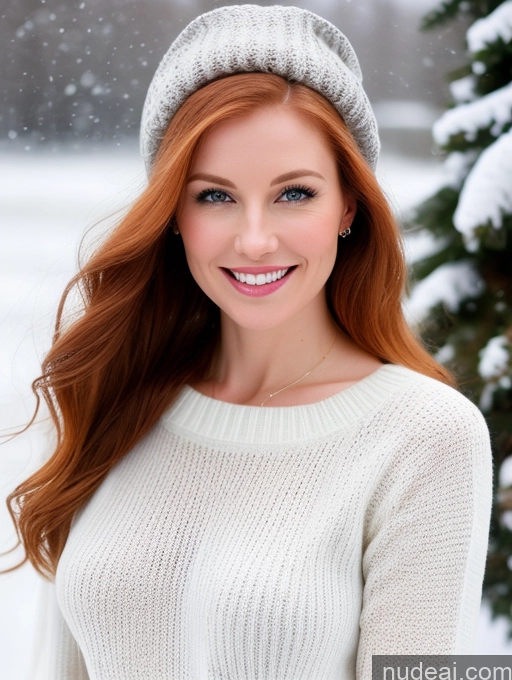 related ai porn images free for One 40s Happy Long Hair Jeans Blouse Fairer Skin Ginger Model Perfect Boobs Sweater Perfect Body Beautiful Russian Bright Lighting Snow