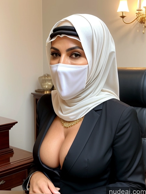 related ai porn images free for Milf Perfect Boobs Perfect Body Beautiful Arabic Bra Suit Niqab Professor Stylish Cleavage Detailed