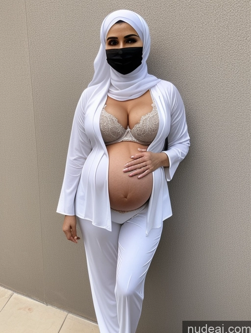 related ai porn images free for Milf Perfect Boobs Beautiful Perfect Body Arabic Bra Niqab Professor Stylish Suit Cleavage Detailed Pregnant