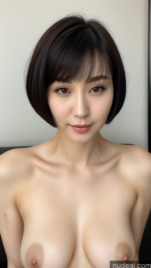 related ai porn images free for Woman One Small Tits Beautiful Fairer Skin 30s Black Hair Short Hair Korean Close-up View Detailed