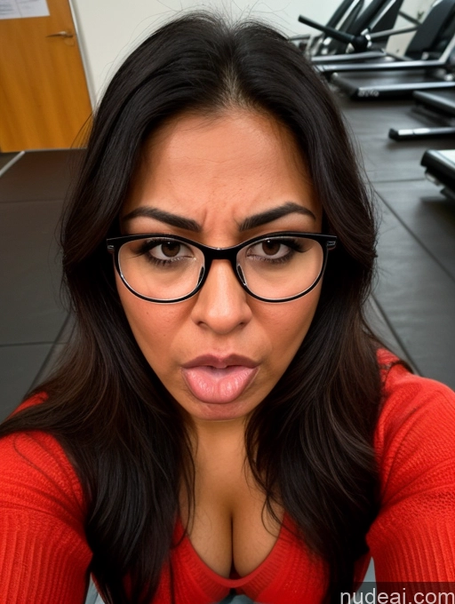 related ai porn images free for Woman One Perfect Boobs Beautiful Perfect Body Pubic Hair Tanned Skin 20s Black Hair Long Hair Latina Front View Blowjob Jewelry Glasses Gym Sweater Cleavage Angry