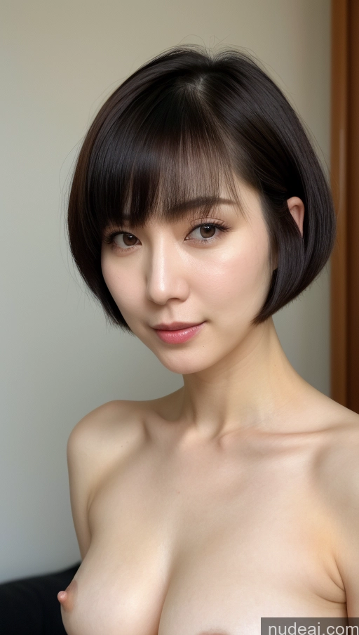 related ai porn images free for Woman One Small Tits Beautiful Fairer Skin 30s Black Hair Short Hair Korean Close-up View Detailed