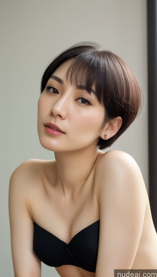 related ai porn images free for Woman One Small Tits Beautiful Fairer Skin 30s Black Hair Short Hair Korean Close-up View Detailed