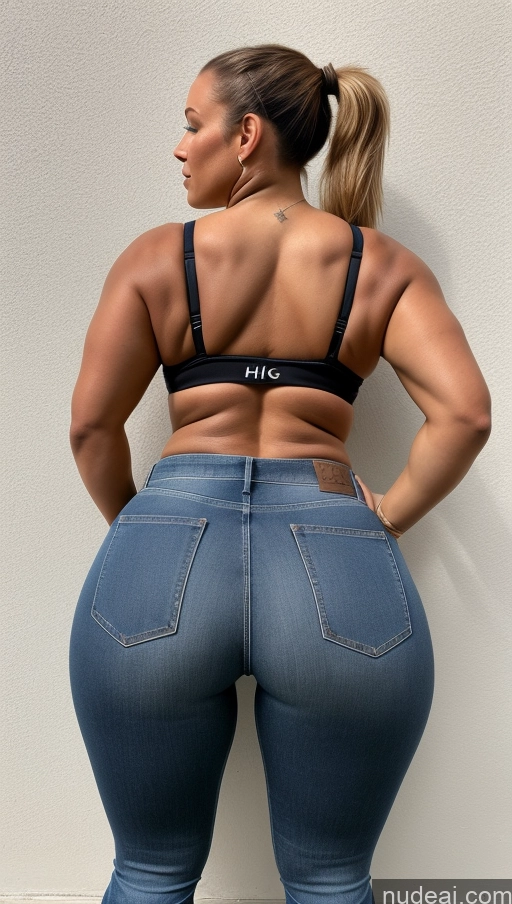 related ai porn images free for Athlete Big Ass Big Hips Jeans Ponytail