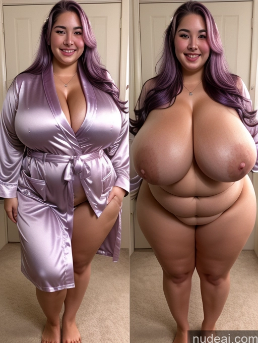 related ai porn images free for Sorority Busty Huge Boobs Beautiful Thick Chubby Fat 30s Happy Purple Hair Long Hair Filipina Bathrobe Satin Pearl Jewelry Jewelry Cleavage Onoff