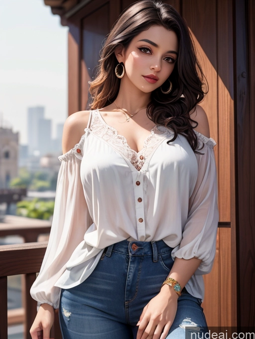 related ai porn images free for Woman Beautiful Indian Mumbai Blouse Jeans