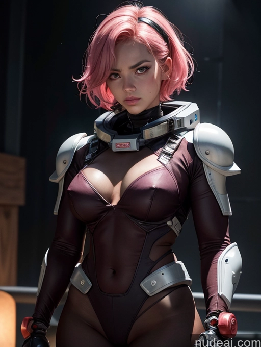 related ai porn images free for Dark Lighting Pilot Space Suit Dynamic View Sci-fi Armor Muscular Abs Thick Tall Perfect Body Jumping Alternative Jewelry 18 Japanese Angry Pink Hair Pixie Cyborg Busty