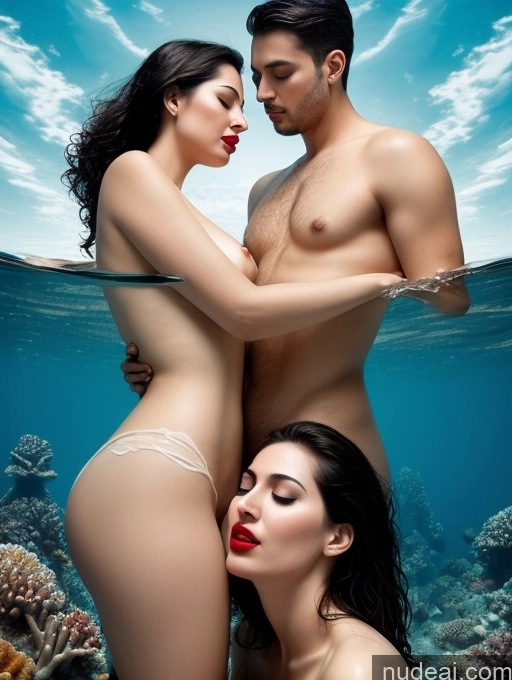 related ai porn images free for Woman + Man Perfect Boobs Beautiful Lipstick Thick Fairer Skin 30s Orgasm Black Hair Straight Indian Surrealist Underwater Front View Spreading Legs Nude One