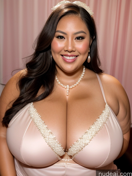 related ai porn images free for Model Busty Filipina Huge Boobs Fat Chubby Thick Bows Happy Cleavage Jewelry Pearl Jewelry 30s