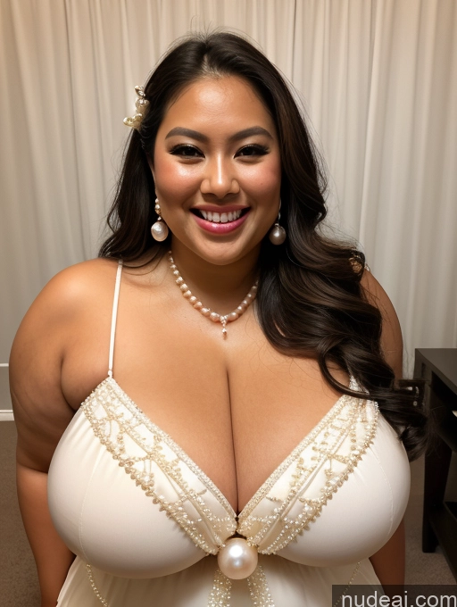 related ai porn images free for Model Busty Filipina Huge Boobs Fat Chubby Thick Bows Happy Cleavage Jewelry Pearl Jewelry 30s