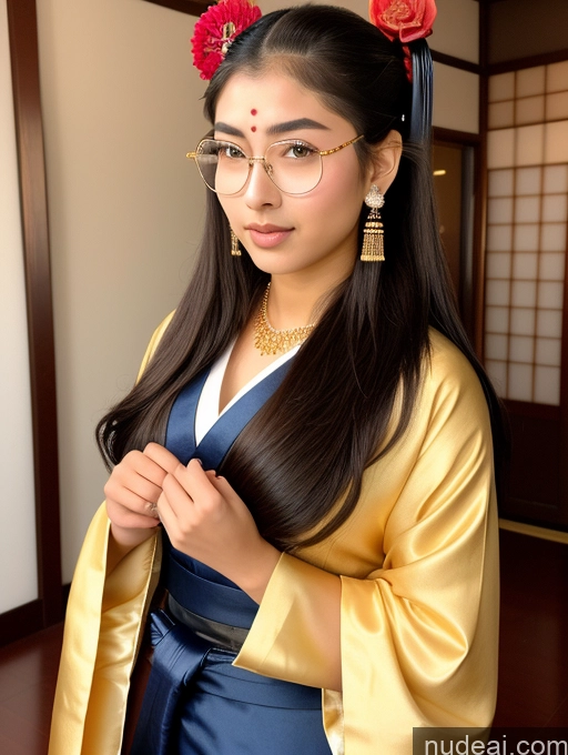 related ai porn images free for Sorority Beautiful 18 Ponytail Diamond Jewelry Gold Jewelry Jewelry Thin Round Glasses Indian Geisha