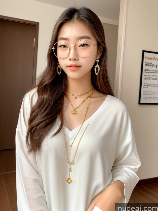 related ai porn images free for Sorority Beautiful 18 Ponytail Diamond Jewelry Gold Jewelry Jewelry Thin Round Glasses Korean Tunic