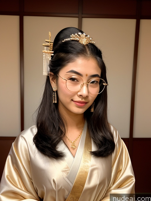 related ai porn images free for Sorority Beautiful 18 Ponytail Diamond Jewelry Gold Jewelry Jewelry Thin Round Glasses Indian Geisha