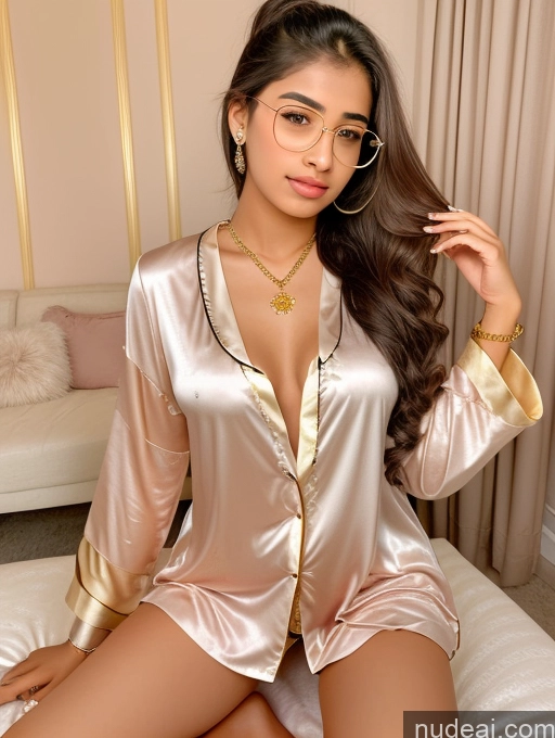 related ai porn images free for Sorority Beautiful 18 Ponytail Indian Diamond Jewelry Gold Jewelry Jewelry Thin Round Glasses Sexy Attire Temptation Pajamas