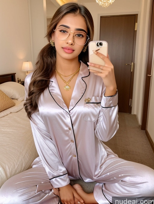 related ai porn images free for Sorority Beautiful 18 Ponytail Indian Diamond Jewelry Gold Jewelry Jewelry Thin Round Glasses Sexy Attire Temptation Pajamas